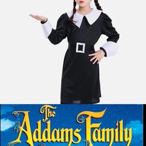 Wednesday Halloween Costume New🎃👻💀